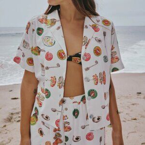 Nikki Top Lisa Says Gah - caviar dreams white - XL ONLY